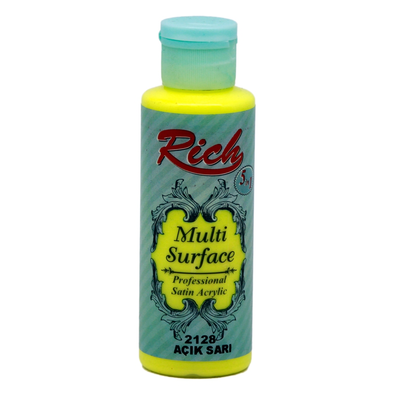 Rich Multi Surface 120 Ml Boya Açık Sarı