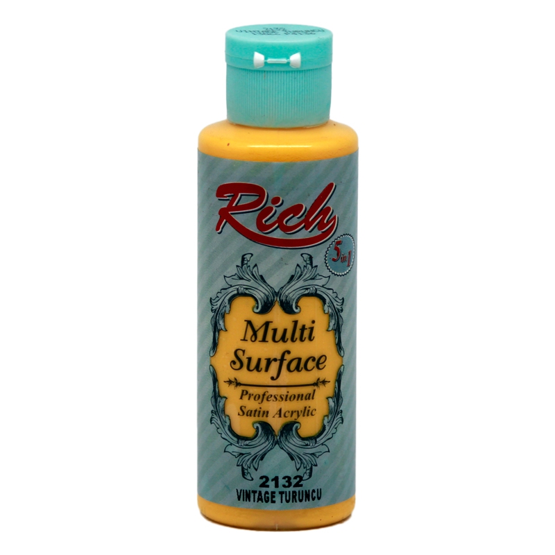 Rich Multi Surface 120 Ml Boya Vintage Turuncu