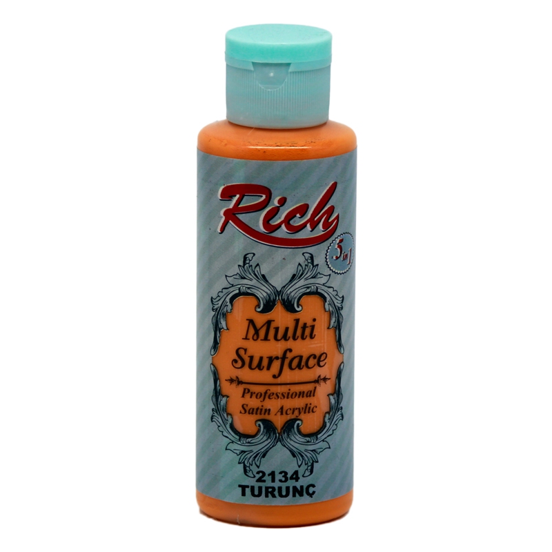 Rich Multi Surface 120 Ml  Boya Turunç