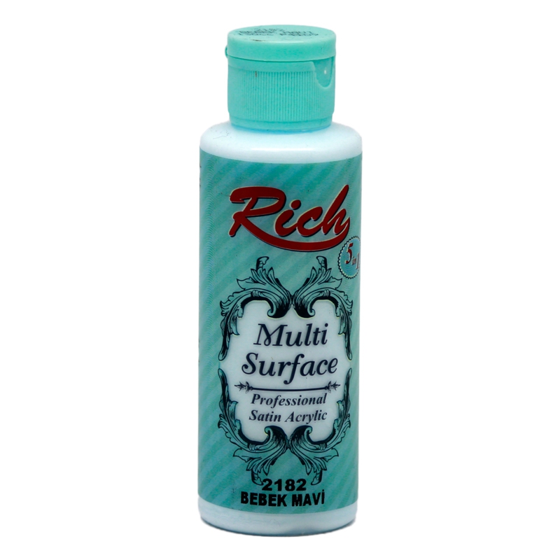 Rich Multi Surface 120 Ml Boya Bebek Mavi