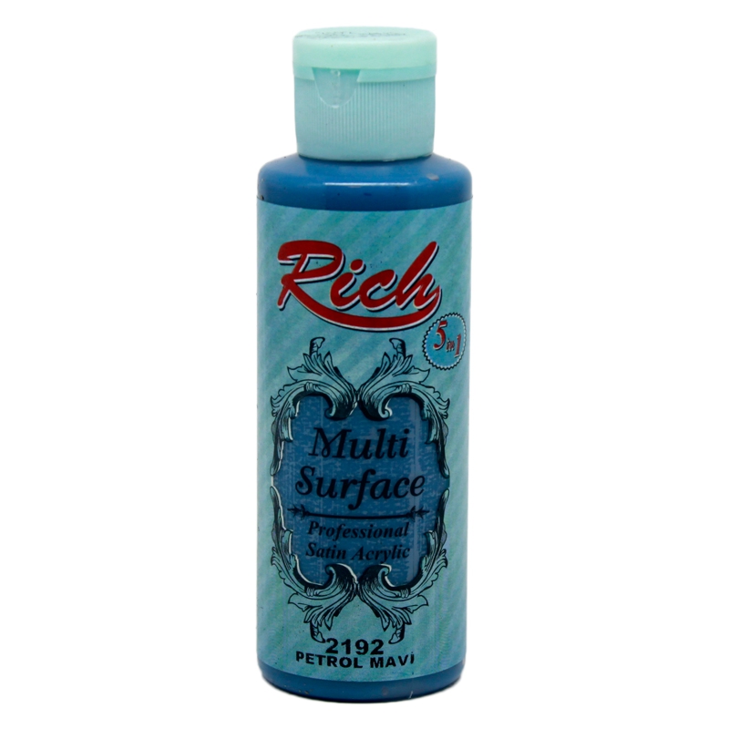 Rich Multi Surface 120 Ml Boya Petrol Mavi