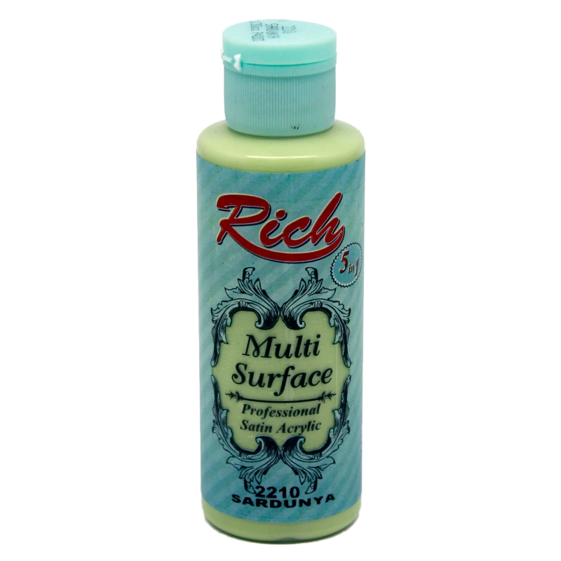 Rich Multi Surface 120 Ml Boya Sardunya