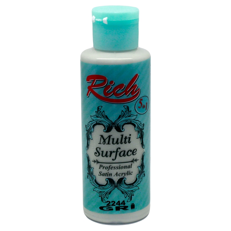 Rich Multi Surface 120 Ml Boya Gri