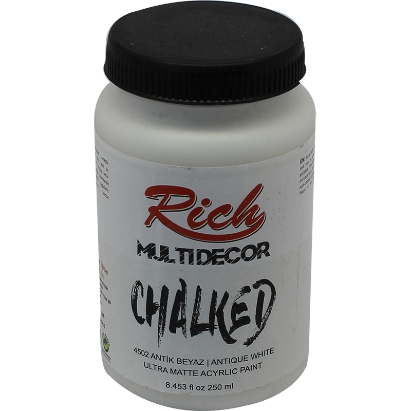 Rich Multi Decor Chalked Akrilik 100 cc - 4502 Antik Beyaz