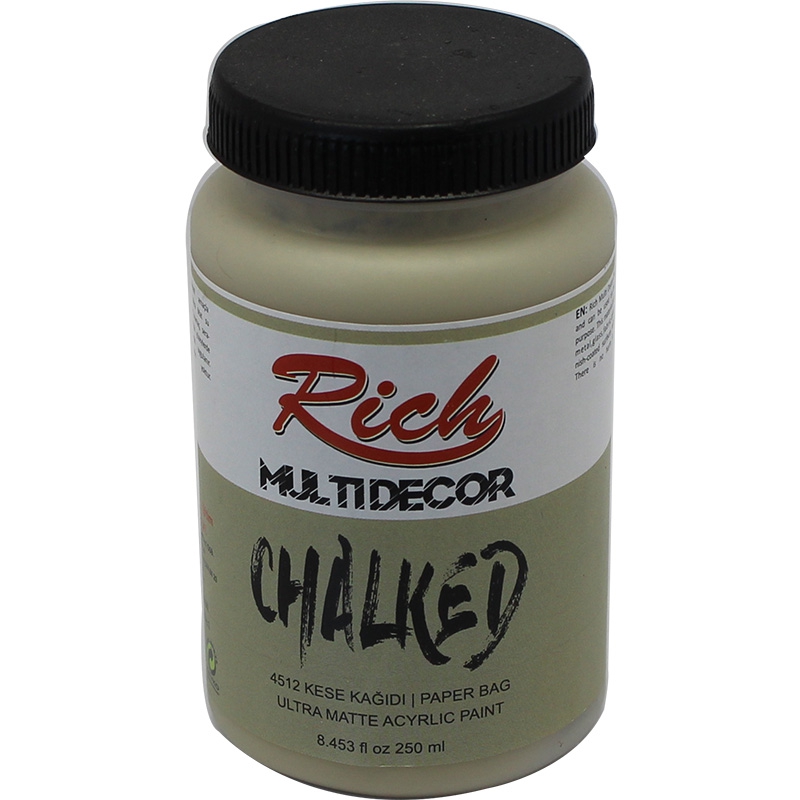 Rich Multi Decor Chalked Akrilik 100 cc - 4512 Kese Kağıdı