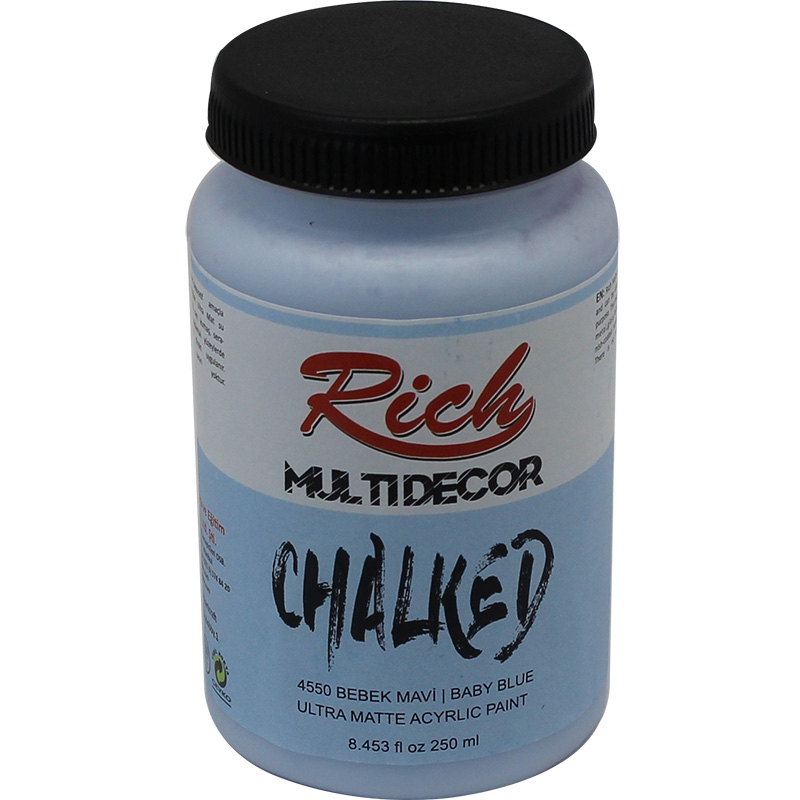 Rich Multi Decor Chalked Akrilik 100 cc - 4550 Bebek Mavi