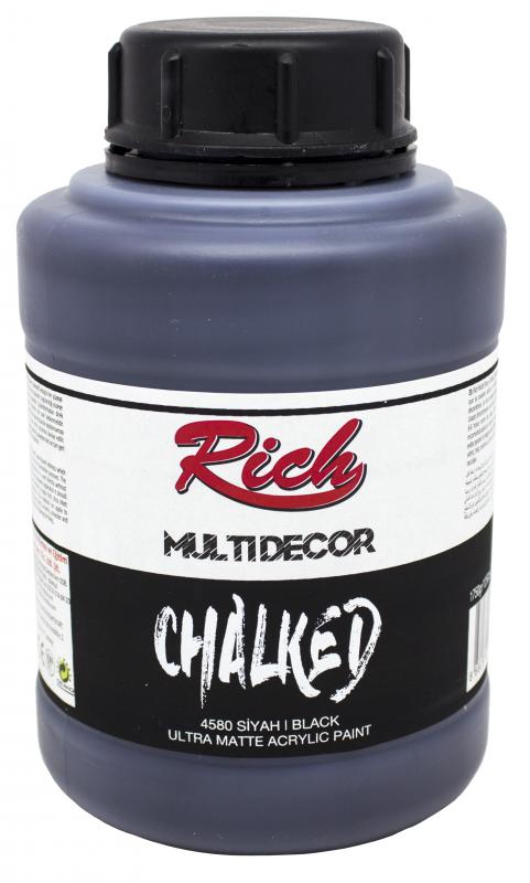  Rich Multi Decor Chalked Akrilik 1250 cc - 4580  Siyah