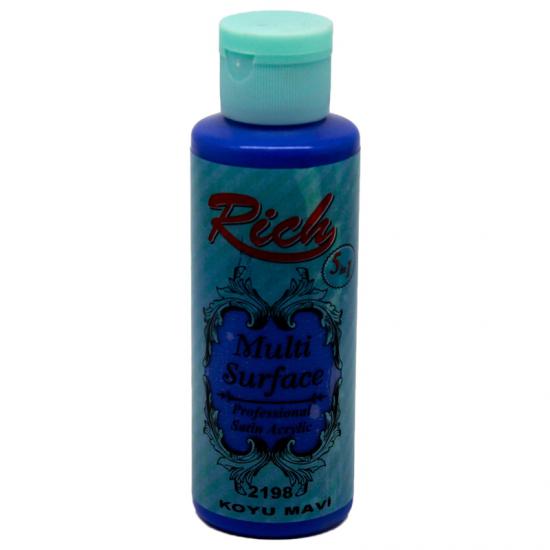 Rich Multi Surface 120 Ml Boya Koyu Mavi | Trendy Dizayn